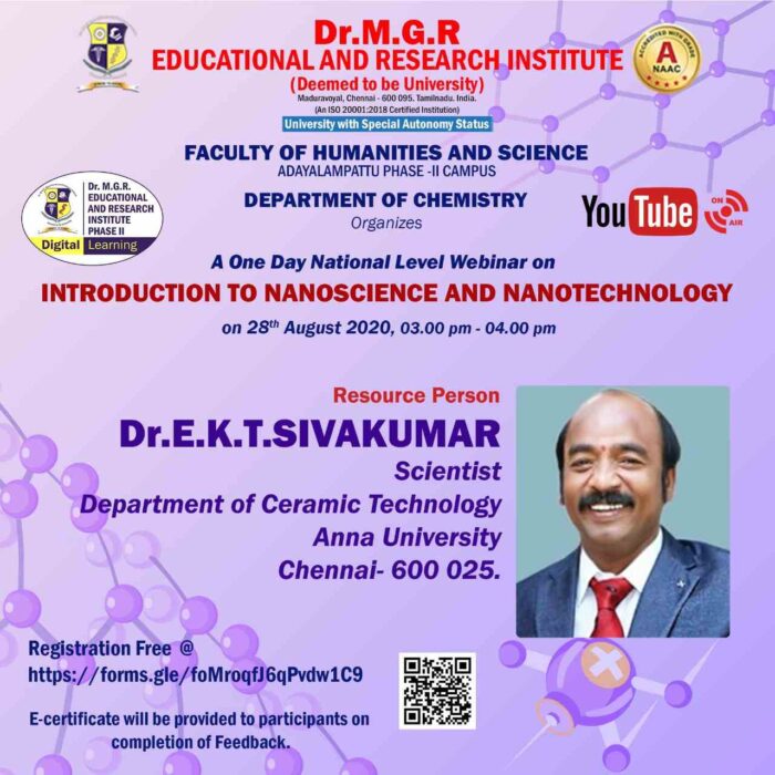 Faculty of Humanities and Science, Adayalampattu Phase II campus, Dr. MGR Educational and Research Institute